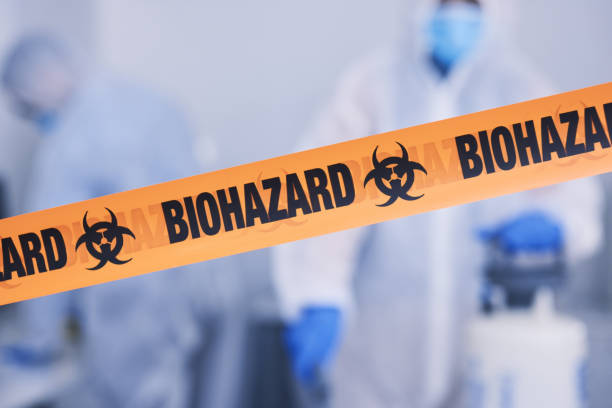 Professional Blood Cleanup technician working in Pettus, TX